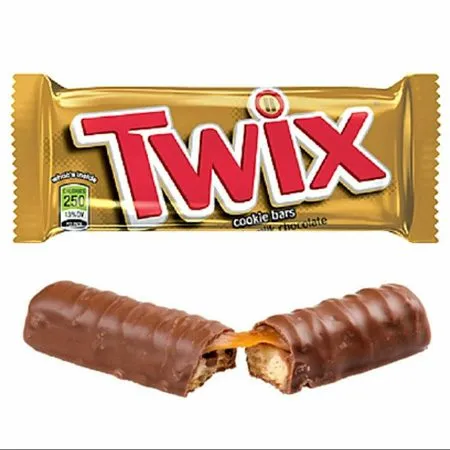 Шоколадный батончик Twix 55гр