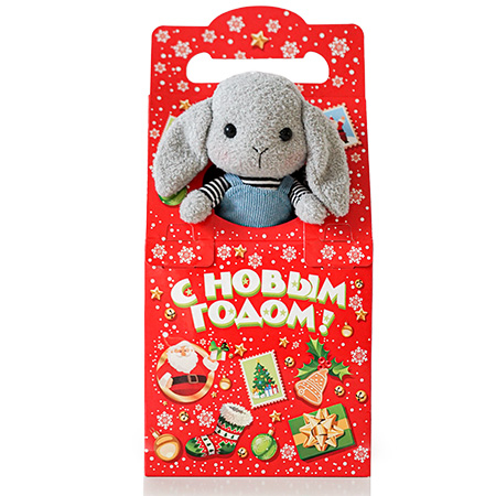 Новогодний подарок Кролик Бадди
