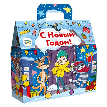 Новогодний подарок Портфельчик Простоквашино