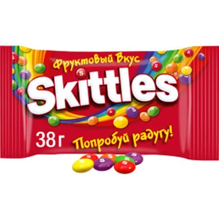 Новогодний подарок Драже Skittles 38гр