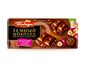 Шоколад Темный Десертный с лесным орехом и изюмом, 90гр