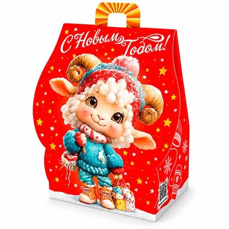 Жаңа жылдық сыйлық Домик Кучеряшки