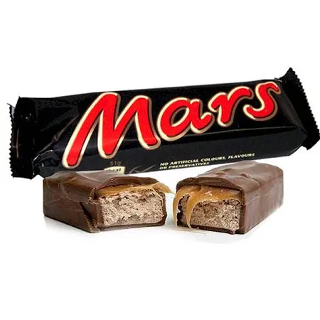 Жаңа жылдық сыйлық Шоколадный батончик Mars 50гр